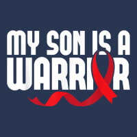 My Son Is A Warrior Sickle Cell Anemia Awareness Red Ribbon T Shirt Ladies Denim Jacket | Artistshot