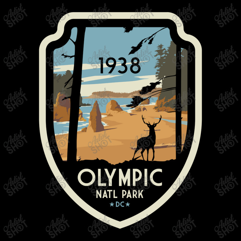 Washington Olympic National Park Retro Vintage Design Gift Adjustable Cap | Artistshot