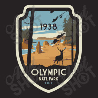 Washington Olympic National Park Retro Vintage Design Gift Vintage Cap | Artistshot