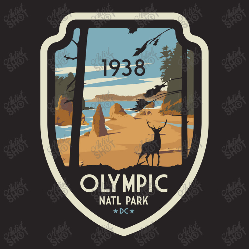 Washington Olympic National Park Retro Vintage Design Gift Vintage Cap | Artistshot