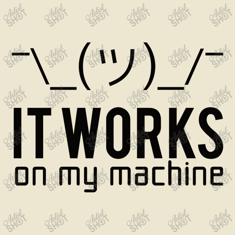 Programmer T Shirt   It Works On My Machine Cropped Hoodie by New Spirit | Artistshot