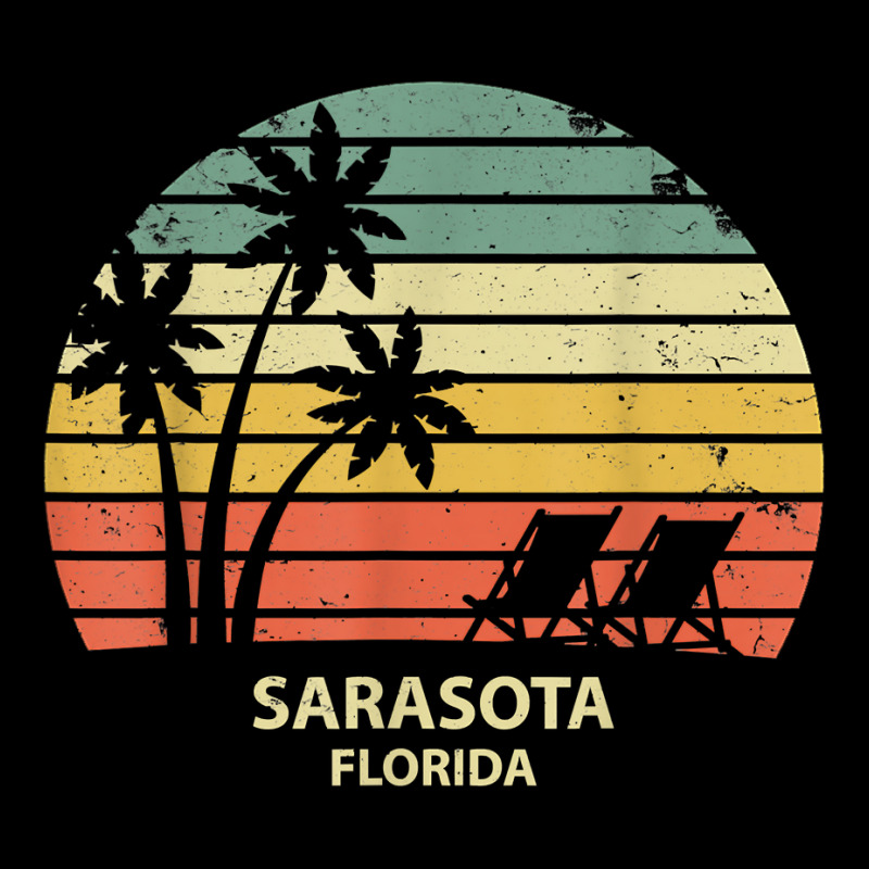 Vintage Florida Sarasota Beach T Shirt Cool Retro Tee Legging by cm-arts | Artistshot