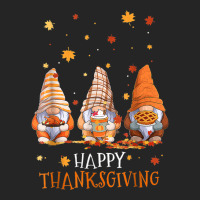 Three Gnomes Happy Thanksgiving Autumn Fall Pumpkin Spice Unisex Hoodie | Artistshot