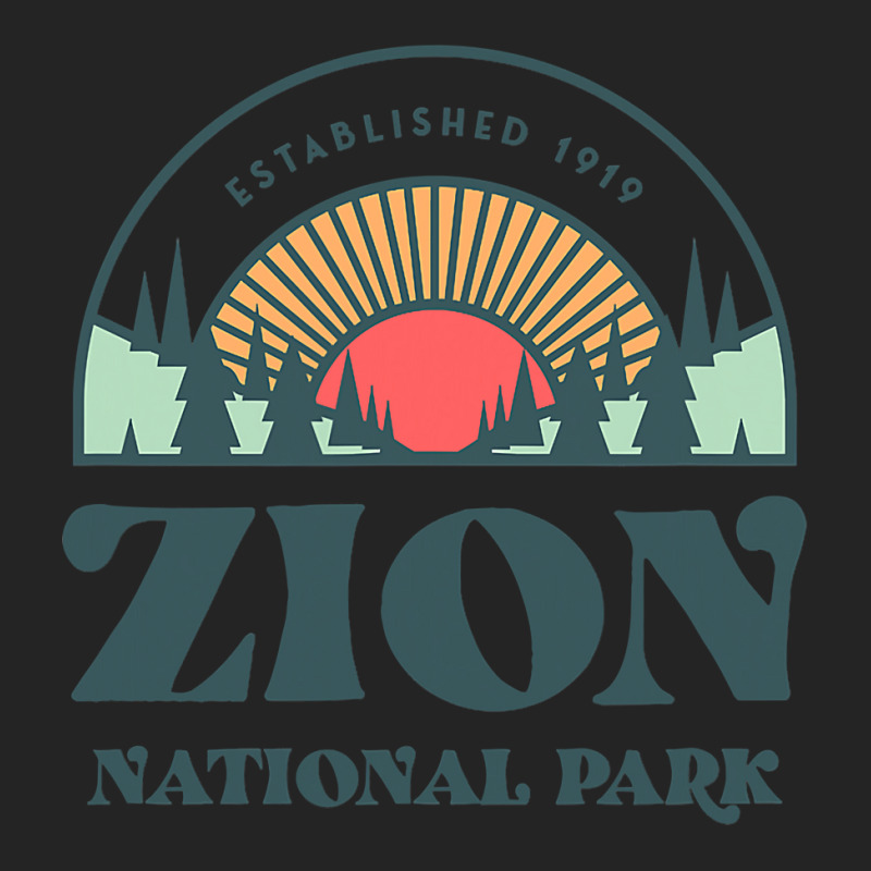 Retro Style Utah Zion National Park 3/4 Sleeve Shirt | Artistshot