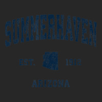 Summerhaven Arizona Az Vintage Athletic Navy Sports Design Men's T-shirt Pajama Set | Artistshot