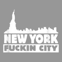 New York Fuckin City Skyline T Shirt Women's V-neck T-shirt | Artistshot