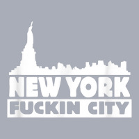 New York Fuckin City Skyline T Shirt Tank Dress | Artistshot