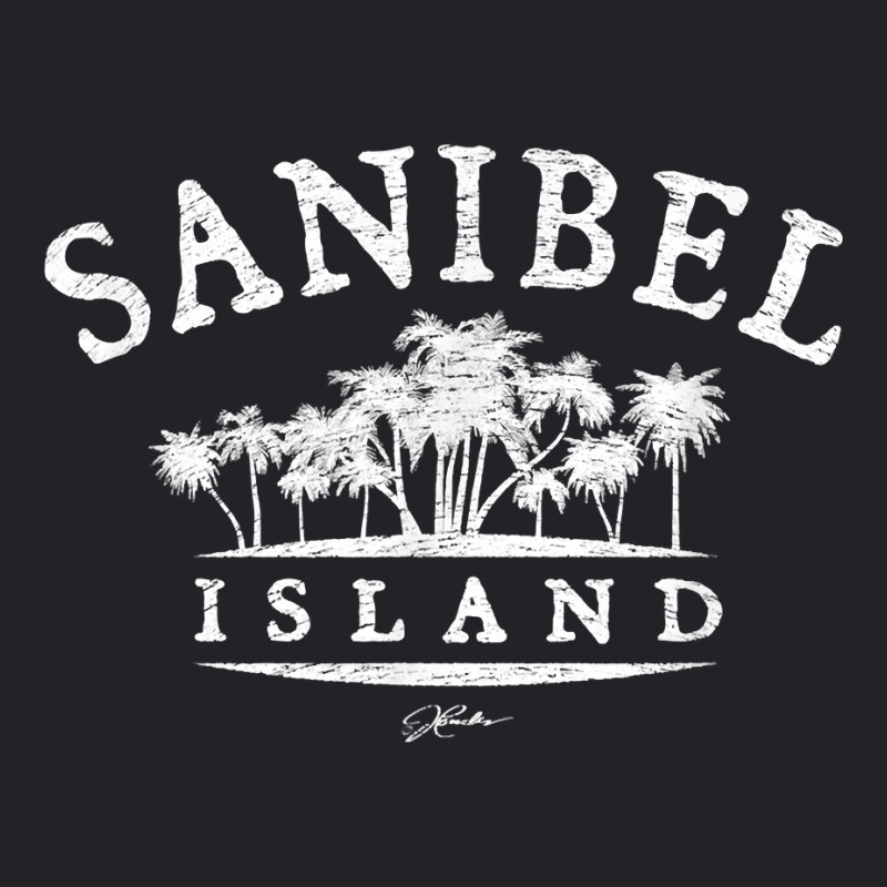 Jcombs Sanibel Island, Fl, Palm Trees On Beach T Shirt Youth Tee by mantewipuortog | Artistshot