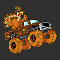 Thanksgiving Turkey Riding Monster Truck Boys Kids Champion Hoodie | Artistshot