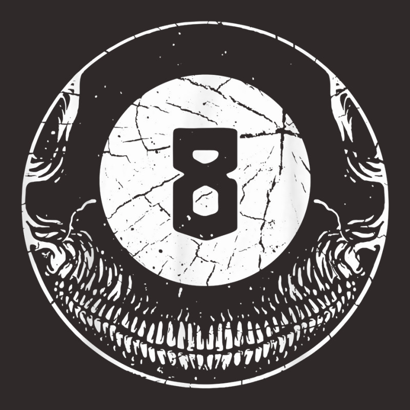 Billiard Pool Skull The Horror Eight Ball T Shirt Racerback Tank by cm-arts | Artistshot