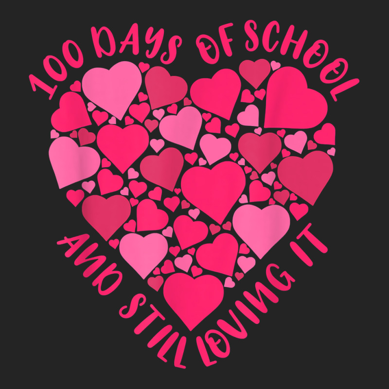 Cute 100 Days Of School And Still Loving It Heart 3/4 Sleeve Shirt | Artistshot