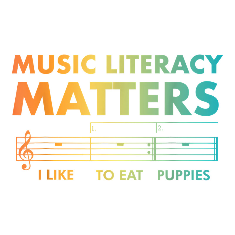 Music Literacy Matters Funny Joke Read Repeat Music Teachers T Shirt Maternity Scoop Neck T-shirt by tuftsmirussom | Artistshot