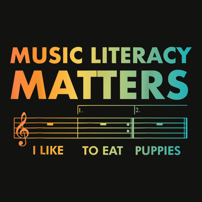 Music Literacy Matters Funny Joke Read Repeat Music Teachers T Shirt Scorecard Crop Tee by tuftsmirussom | Artistshot