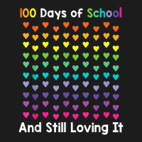 Cute 100 Days Of School And Still Loving It Hearts 100th Day Copy Hoodie & Jogger Set | Artistshot