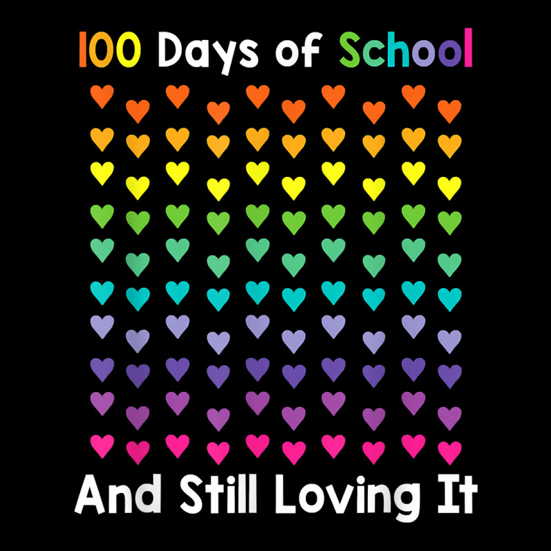 Cute 100 Days Of School And Still Loving It Hearts 100th Day Copy Unisex Jogger | Artistshot