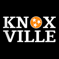 Knoxville Tennessee State Flag Gift Orange & White Knoxville Tank Top Cropped Hoodie | Artistshot