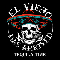 El Viejo Has Arrived Tequila Time Vintage Women's V-neck T-shirt | Artistshot