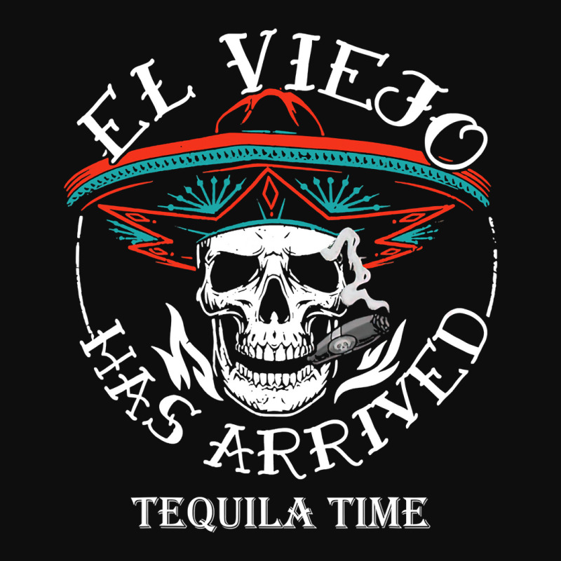 El Viejo Has Arrived Tequila Time Vintage Crop Top by cm-arts | Artistshot