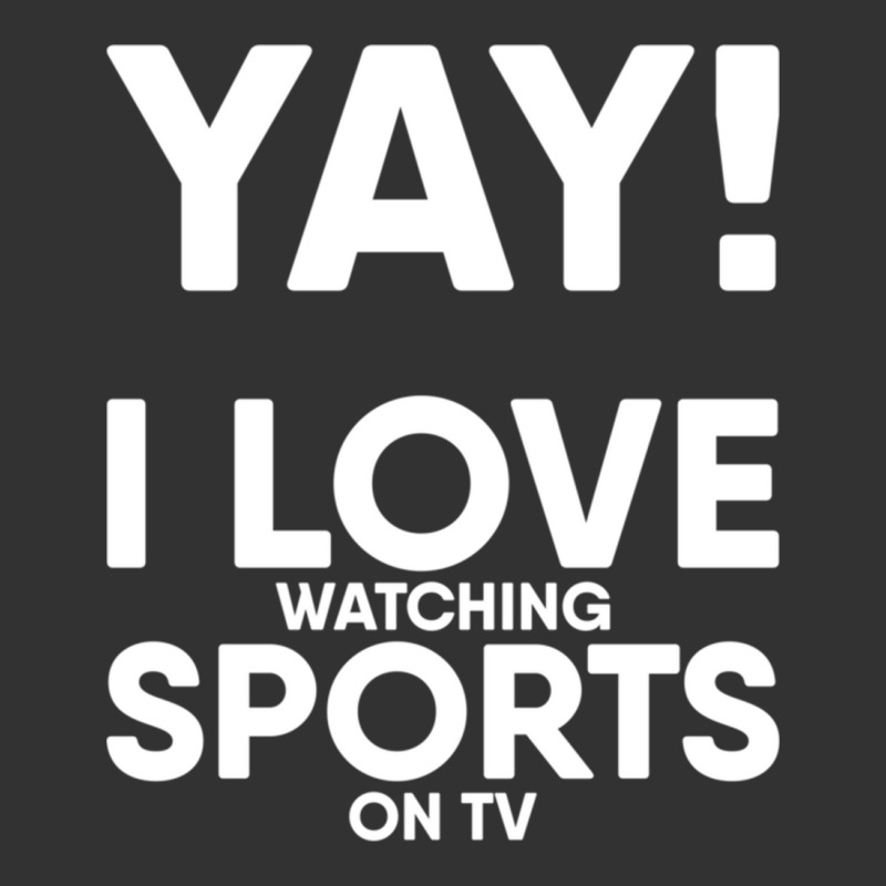 Yay! I Love Watching Sports On Tv Yay Couch Sofa Potato Gift Long Slee Baby Bodysuit | Artistshot