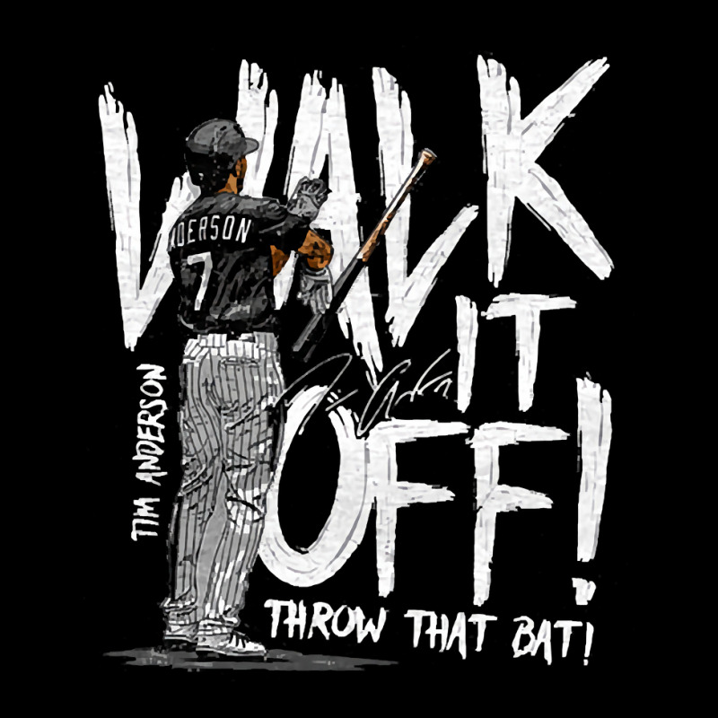 Tim Anderson Walk Off Cropped Hoodie by Crowley Tidwell | Artistshot