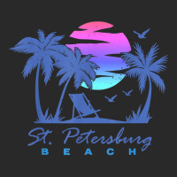 St. Petersburg Beach St Pete Florida Vacation Vintage Sunset Printed Hat | Artistshot