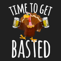 Time To Get Basted Funny Beer Thanksgiving Turkey Gift Ladies Polo Shirt | Artistshot