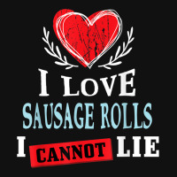 I Love Sausage Rolls I Can Not Lie Funny Food Humor Foodie Baby Beanies | Artistshot