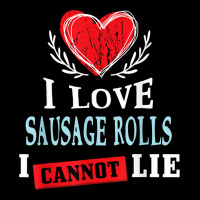 I Love Sausage Rolls I Can Not Lie Funny Food Humor Foodie Maternity Scoop Neck T-shirt | Artistshot