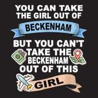 Girl From Beckenham   Relocation From Beckenham T-shirt | Artistshot