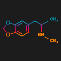 Mdma Ecstasy Techno Chemical Molecule Funny Edm Rave Party T Shirt Hoodie & Jogger Set | Artistshot