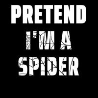 Easy Lazy Halloween Costume Pretend I M A Spider Toddler Sweatshirt | Artistshot