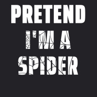 Easy Lazy Halloween Costume Pretend I M A Spider Youth Tee | Artistshot