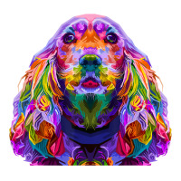 English Cocker Spaniel Pop Art Portrait Dog Owner T Shirt Toddler T-shirt | Artistshot