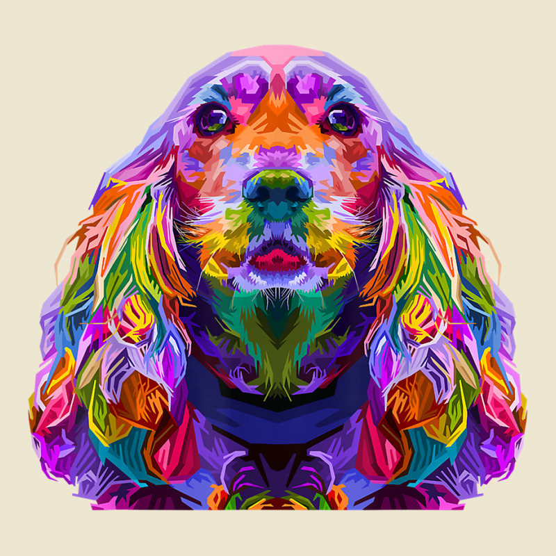 English Cocker Spaniel Pop Art Portrait Dog Owner T Shirt Cropped Hoodie by cm-arts | Artistshot