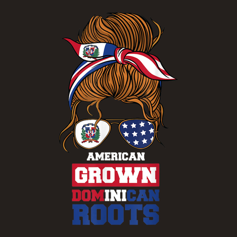 American Grown Dominican Roots Usa Dominican Republic Tank Top by Queenie | Artistshot