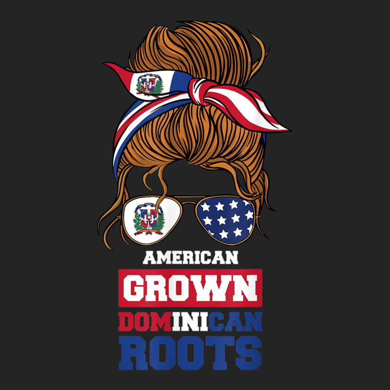 American Grown Dominican Roots Usa Dominican Republic 3/4 Sleeve Shirt by Queenie | Artistshot