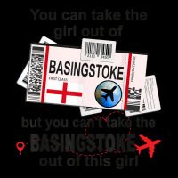 Basingstoke Girl   Basingstoke Boarding Pass   Basingstoke Zipper Hoodie | Artistshot