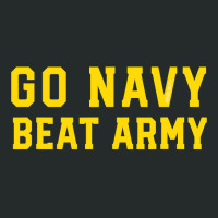 Go Navy Beat Army Women's Triblend Scoop T-shirt | Artistshot