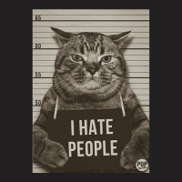 I Hate People T-shirt | Artistshot