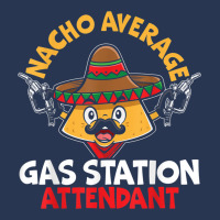 Nacho Average Gas Station Attendant Gas Pump Gasoline Fuel Men Denim Jacket | Artistshot