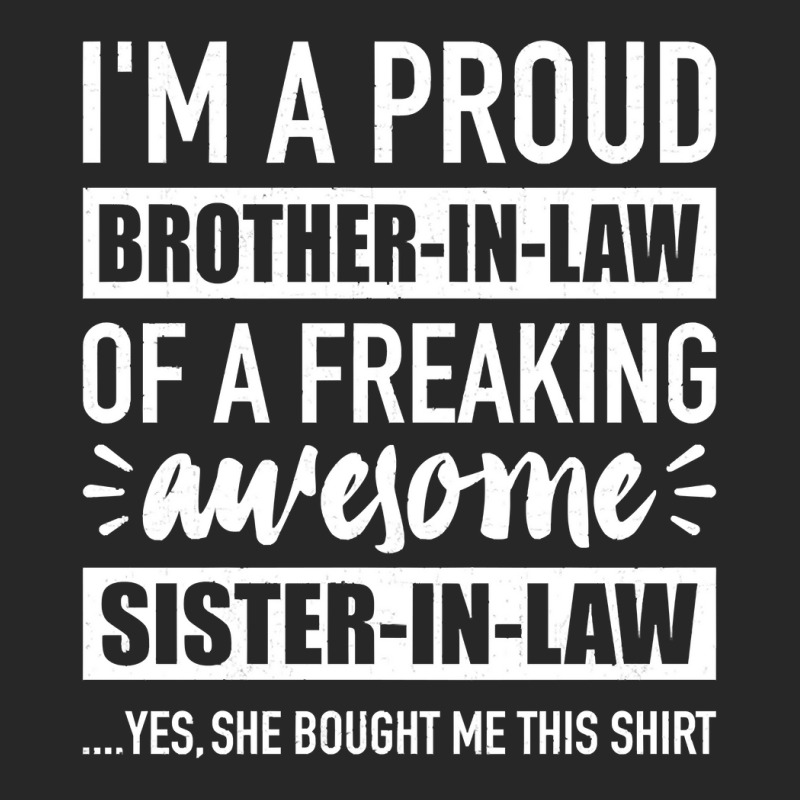 Proud Brother In Law Of Awesome Sister In Law Pullover Hoodie Women's Pajamas Set by tuftsmirussom | Artistshot