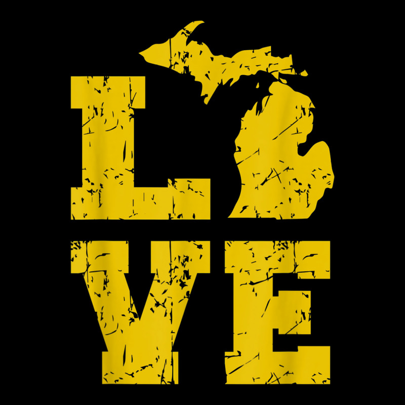 Michigan Love Mi Vintage Adjustable Cap | Artistshot