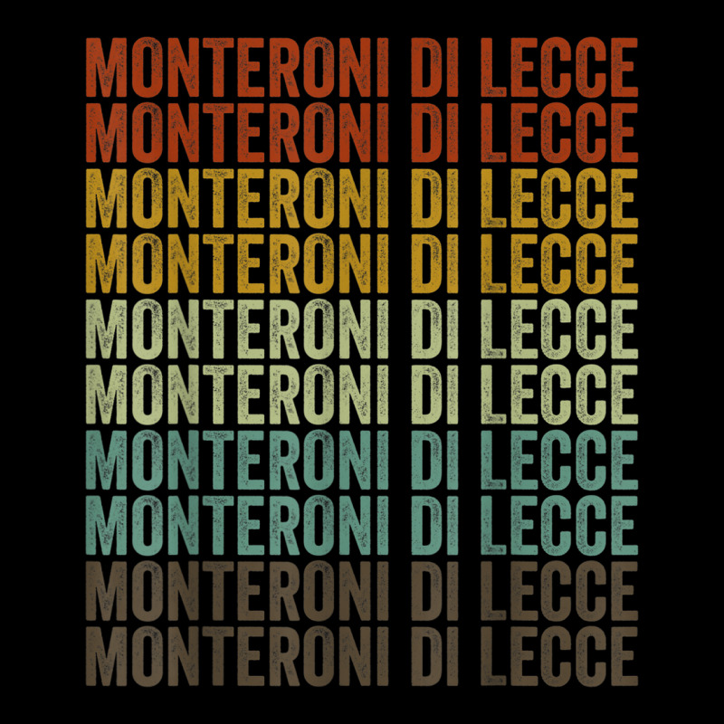 Monteroni Di Lecce City Retro Adjustable Cap by Golden | Artistshot