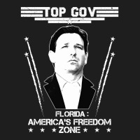 Top Gov Ron Desantis Top Gov-j6tvd Classic T-shirt | Artistshot