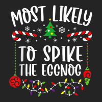 Most Likely To Spike The Eggnog Family Christmas Pajamas 3/4 Sleeve Shirt | Artistshot