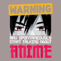 Warning May Spontaneously Start Talking About Anime Boys T Shirt Vintage Hoodie | Artistshot