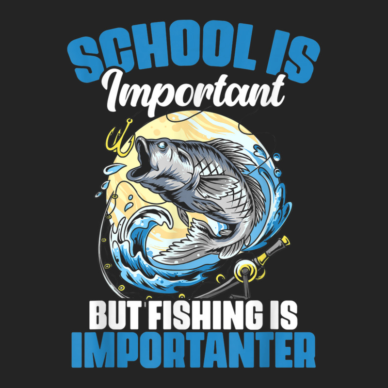 School Is Important But Fishing Is Importanter Fisherman 3/4 Sleeve Shirt | Artistshot