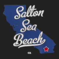 Salton Sea Beach California Ca Map T Shirt Backpack | Artistshot