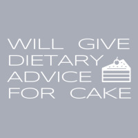 Will Give Dietary Advice For Cake Funny Dietitian Dietician Long Sleev Tank Dress | Artistshot