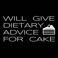 Will Give Dietary Advice For Cake Funny Dietitian Dietician Long Sleev Toddler 3/4 Sleeve Tee | Artistshot